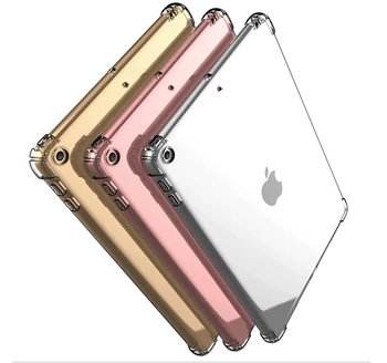 Aišku, Lašas Atsparumas Silicon Cover Case for Apple iPad 2 3 4 9.7 2017 2018 Oro 1 2 5 6 Pro 9.7 11 10.5 mini 1 2 3 4 5 Funda