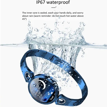 AK15 Smart Žiūrėti Vandeniui Nešiojami Širdies ritmo Monitorius 