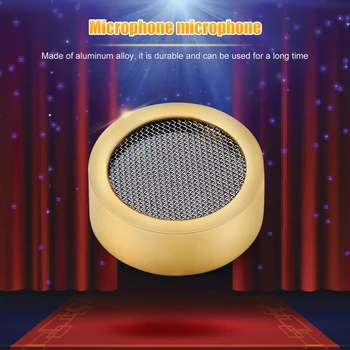 Aliuminio Lydinys Kondensatoriaus Mikrofonas, Kasetė, Kapsulė Pakeitimo 25mm Dideles Diafragmos Mikrofonas Elektros Prietaisų Dalys