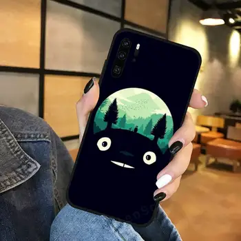 Animacinių filmų Studijos Ghibli Totoro Telefoną Atveju Huawei Mate 10 20 Lite Pro Nova 5t Garbę 8a 8x 9x 20 10 10i
