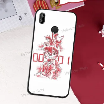 Anime Detective Conan Už Xiaomi Redmi 9 Pastaba Pro 8 Pro 7 8T 9S 9A 9C Už POCO X3 Atvejui Mi 10 Pastaba Lite 9T