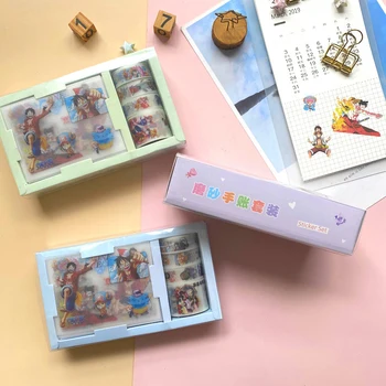 Anime One Piece Washi Tape Lipdukas HD Spausdinti Lipnia Juosta, Vaikams, Kanceliarinės prekės Dovana 