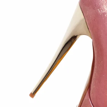 Arden Furtado 2018 m. pavasarį, rudenį seksualių aukštakulnių 16cm platforma slydimui dėl šalies batus didelis dydis 40-48 mažo dydžio, 30-33 naktinis klubas