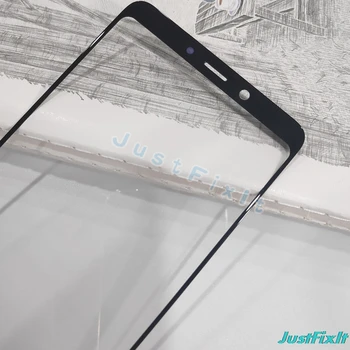 Atsarginių dalių Samsung A9s 2018 A920 Jutiklinis Ekranas, Priekinis Stiklas, Išorinis LCD Skydelio Dangtelį Remontas