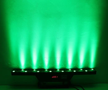 Aukštos Kokybės LED Siena Plauti 54x3W RGBW DMX512 Etapo Poveikį Apšvietimas Geras Renginys DJ Disco Vestuvių Concer Šalių Ir Naktinių klubų