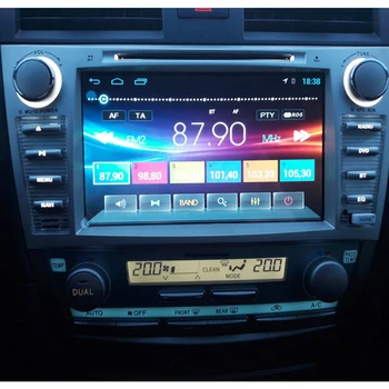 Automobilio Multimedijos Grotuvas Stereo GPS DVD Radijo Navigacijos Android Ekrano Toyota Camry Daihatsu Altis Premium Limuzinų XV40 2007-2011 m.