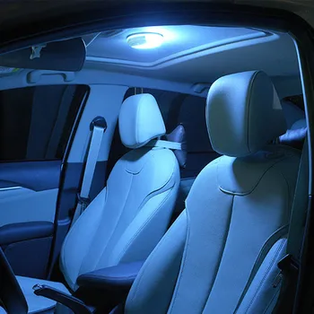 Automobilio Priekinės Ir Galinės Skaitymo Šviesos Konversija LED vidinis Naktį Šviesos Kamieno Lengvųjų Automobilių Lubų LED Apšvietimas