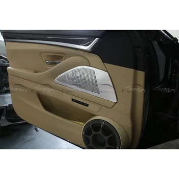 Automobilio Stilius Vidinės Apdailos, Interjero Juostelės Durų Viršutinės Garsas Hi-Fi Stereo Garsiakalbis Padengti Grynosios BMW 5 Serijos G30