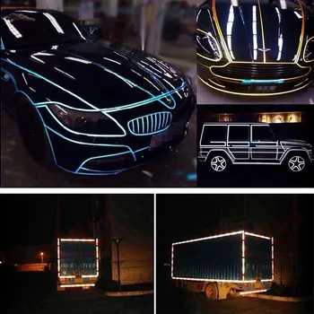 Automobilio šviesą Atspindinčios naujas klijuojamas Lipdukas Lipdukas Įspėjamoji Juosta Filmas Ford Transit 