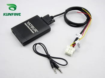 Automobilių Skaitmeninės Muzikos Keitiklis Adapteris USB SD Aux, MP3 Sąsaja Automobilio Stereo Radijo 