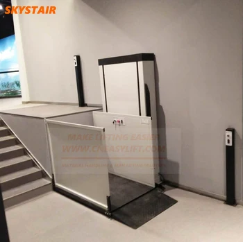 Bankas naudoti vertikalus išjungti liftas liftas, laiptų keltuvai