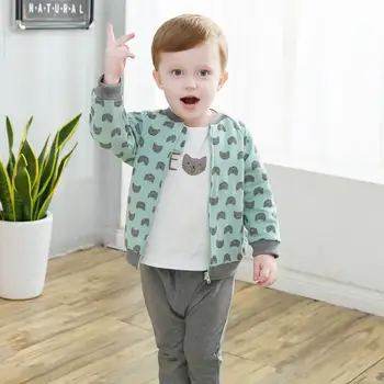 Ciciibear berniuko drabužių 2020 m. pavasarį naujas vaikas tiktų vaikams, drabužiai kūdikiams iš trijų dalių banga