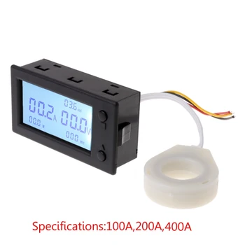 DC300V 100A 200A 400A Holo Efekto Coulometer Digital Voltmeter Ammeter Jutiklis 203C
