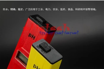 Dhl 50set praktiškai Naują Mini Digital Pen Tipo PH-Metras PH-2011 Multimetras Testeris = PH Metrai