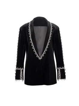 Didelis vardas žiemos moterų aksomo diamond seksualus striukė, liemenė kelnės kostiumas 2020New moteriški drabužiai office mados šalis 3-gabalas XL