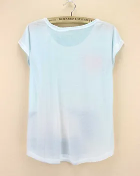 Didmeninių Skaitmeninės PUGS modelis viršų tees moterų mados naujas vasaros tee Europos ir Amerikos naujovė atspausdintas t-shirt lady