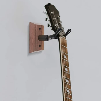 Gitara Sieninis laikiklis Pakaba Nekilnojamojo Kietmedžio Kablio Laikiklio Stovas Bass Elektros Akustinė Gitara 