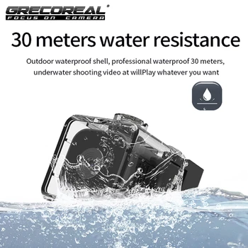 GRECOREAL SQ28 Vandeniui Mini Kamera, 1080P Full HD Veiksmo Sporto Mikro Kamera Judesio Aptikimo DVR Parama TF Kortelę Paslėptas