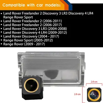 HD 1280x720p Galinio vaizdo Atbulinės eigos Kamera skirta Land Rover Freelander 2 