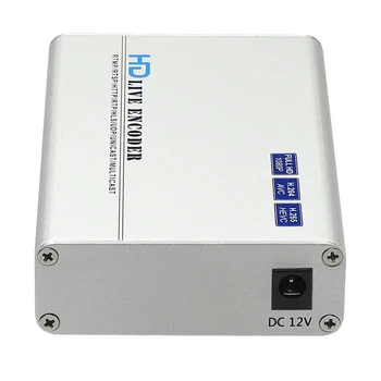 HEVC 1080P HD 1080i HDMI RTSP RTMP UDP HLS Video Stream Encoder IPTV Live Transliacijos Transliacijos Encoder H. 265 H. 264 Siųstuvas