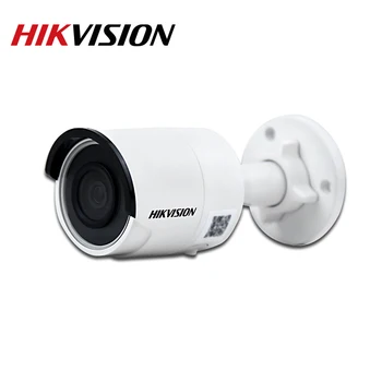 Hikvision IP Kameros 4MP IR PoE Kulka DS-2CD2045FWD-aš Su SD Kortelės Lizdą, Onvif CCTV Saugumo Kameros Lauko energija Varomas Darkfighter