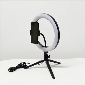 Interneto įžymybė inkaro grožio fotografijos užpildyti šviesos 10 colių užpildyti šviesos diodų (led stalinis selfie užpildyti šviesos trikojo žiedas šviesos