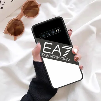 Italų prekės ženklo EA7 Telefono dėklas, Skirtas Samsung Galaxy Note, S 8 9 10 20 Plus 