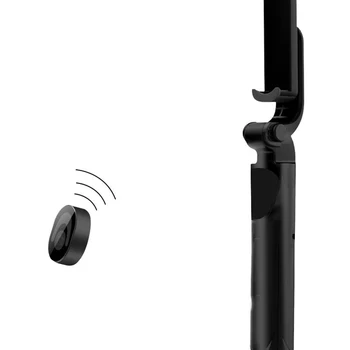 Ištraukiamas 360 Laipsnių Sukimosi Bluetooth Selfie Stick Monopodzie, Sulankstomas Trikojis Stovas