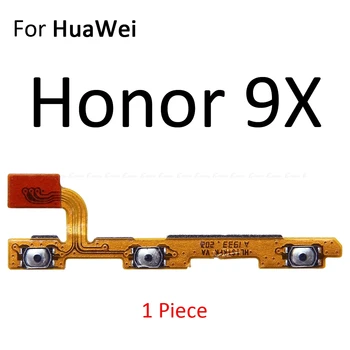 Jungiklis Įjungimo IŠJUNGIMO Mygtukas Flex Kabelis Juostelę HuaWei Honor X10 9C 9X Premium Pro 8S Išjungti Tyla Garsumo Klavišą Remontas Dalis
