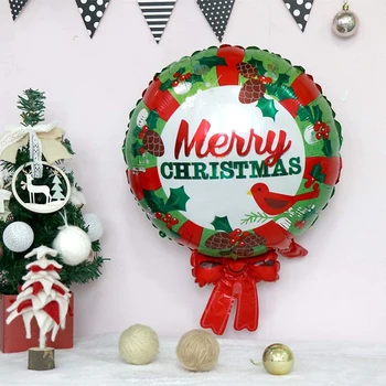 Kalėdų Balionų Dekoracijos, Latekso Balionų Rinkinys Merry Christmas Banner Dekoracijos Prekių Santa Claus