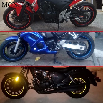 Karšto Motociklo Rato Lipdukas Motokroso šviesą Atspindintys Lipdukai Ratlankio Juosta Juostos Honda CR80R CR85R CRF150R CR125R CR250R CRF250 SL230