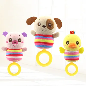 Karšto Pardavimo Kūdikių Pliušiniai Žaislai, Pliušas Animacinių Filmų Gyvūnų Vertus Bell Kabantys Žaislai