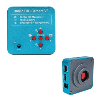 Karšto parduoti 38MP 60FPS Mažas Workbench Stovėti Pramonės Skaitmeninio Fotoaparato, Mikroskopo Litavimo Telefono žiūrėti SMD/SMT Remontas
