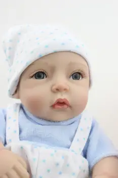Kawaii Mielas Mini 28 cm, Visas Silikono Vinilo Lėlės Reborn Kūdikiams Mergina Žaislai 11inch Princesė Boneca Mada Vaikams Gimtadienio Dovana