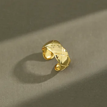 Kinel 925 Sterlingas Sidabro, 14 karatų Aukso Žiedą Moteris Papuošalų Mados Prekės ženklo Moterų Derliaus Valentino Meilės Dovanos Sidabro Žiedai