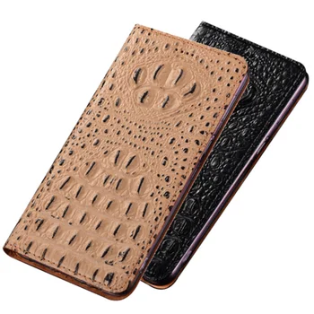 Krokodilo modelis originali odinis telefono dėklas kredito kortelės turėtojas Apple iPhone XS Max/iPhone XS/iPhone XR telefono maišelį funda
