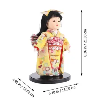 Kūrybos Rankdarbių Japonijos Lėlės Japonų Lėlė Puošmena Stalo Kimono Doll