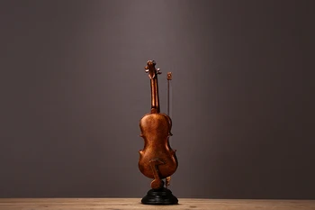 Kūrybos šviesą smuikas modelis rankų darbo ornamentas dervos smuikas fotografijos rekvizitai klubas juostos apdailos