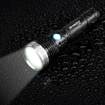 LED Žibintuvėlis Torch1000 Šviesos, skirtas Namų ir Patalpų Veiklos 5 režimu Įkrovimo Nešiojamas Žibintuvėlis