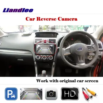 Liandlee Už Subaru Forester-2018 M. / Auto Atgal į Viršų Kamera galinio vaizdo Grįžtamieji Parkavimo Kameros Darbo su Automobilių Gamyklos Ekrane