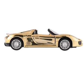 Lieti Sportas Automobilių Žaislų Modelis Aukso Diecasts Off-Road Modeliavimas Vaikams Žaisti Žaislas Atidaryti Duris Transporto priemonių Vaikams Dovanų Sportinis automobilis