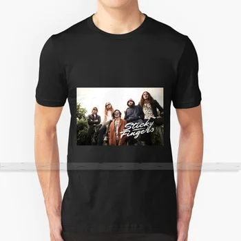 Lipnių Pirštų T - Shirt Vyrai 3D Spausdinimo Vasaros Top Apvalios Kaklo Moterys T Marškiniai Lipnūs Pirštai Lipnūs Pirštai Band Live Miškų Džiunglėse