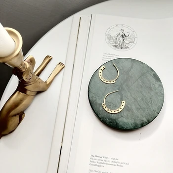 LouLeur 925 sterlingas sidabro geometrinis perdėta auskarai auskarai aukso mados miestas dizaino stud earrigns moterų bauda dovana