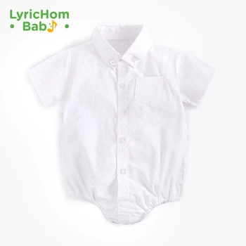 LyricHom Baby 0-3Y Kūdikių Drabužiai Berniukas Pavasarį Kietųjų Berniuko, Romper Mados Jumpsuit Romper Bodysuit Kostiumų Naujagimiams