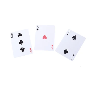 Magija 3 Trijų Kortų Monte Kortelės Apgauti Lengva Klasikinis Magija Saulėgrąžų Slyvų Širdies, Žaisti Kortelės, Naujas