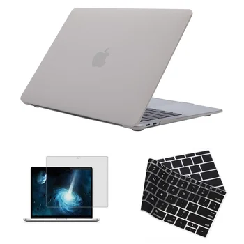 Matte nešiojamojo kompiuterio Kietąjį Atveju Cvoer Tik Naujas MacBook Pro 13 Colių Su Touch Juosta (Modelis: A2159/A1989/A1706 ,Versija Anksti 2016-2019)