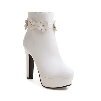 MEMUNIA 2020 naują atvykimo ponios batai, suapvalinti tne 11,5 cm extrem aukštakulnius batus su gėlių moterų sexy platformos batai