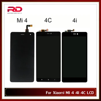 MI4C LCD Xiaomi 4 LCD Ekrano Xiaomi 4C LCD Jutiklinis Ekranas skaitmeninis keitiklis skirtas Xiaomi Mi 4 4C Mi4i 4i LCD Ekranas Touch Panel