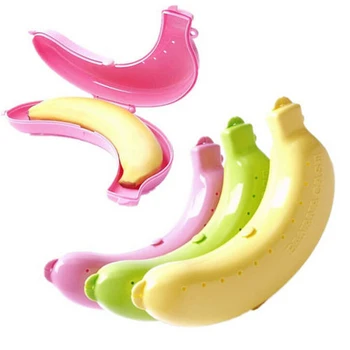 Mielas Bananų Raštas Atveju Konteineris Pigūs Bananų Kelionė Lauke Lauke Lauke Pietūs Vaisių Laikymo Dėžutė Turėtojas