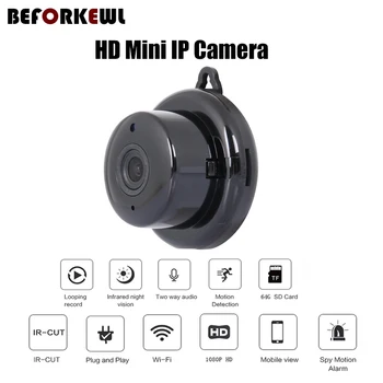 Mini Full HD 720P vaizdo Kameros Profesinės Belaidžio Wifi Namų IP/AP kamera Kamera Stebėti Naktinio Matymo slapta saugumo cam